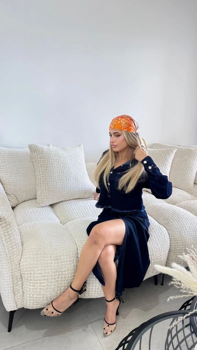 ג';קט מסט DENIM ג';ינס כהה