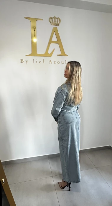 ג';קט מסט DENIM ג';ינס בהיר