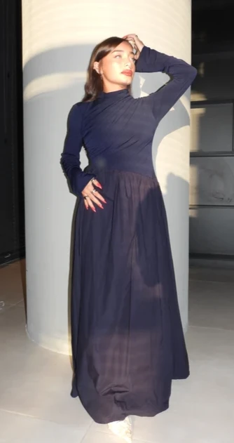 שמלת אריאל- כחולה