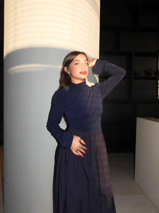 שמלת אריאל- כחולה