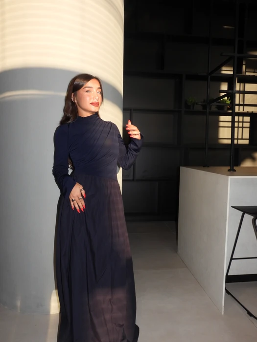 שמלת אריאל- כחולה